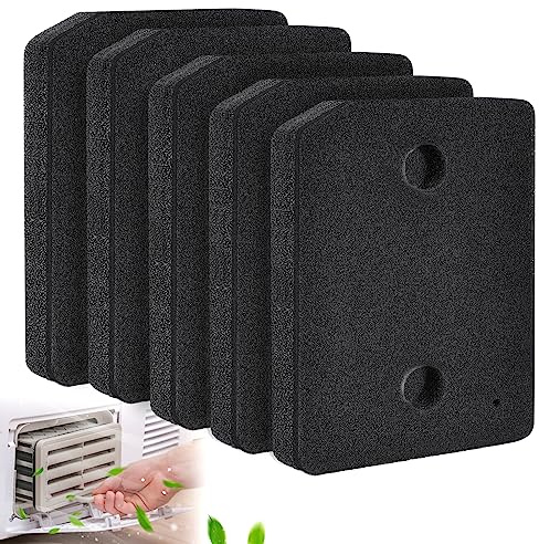 5 stycken filter för Miele T1 torktumlare, grova och fina filter för Miele torktumlare, reservdelar luddfilter torkarfilter för Miele 9164761 kondenstorkare och värmepumpstork, 207 x 155 x 30 mm