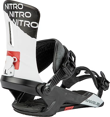 Nitro Rambler All Mountain Freestyle Attache de Snowboard pour Homme RAW, M