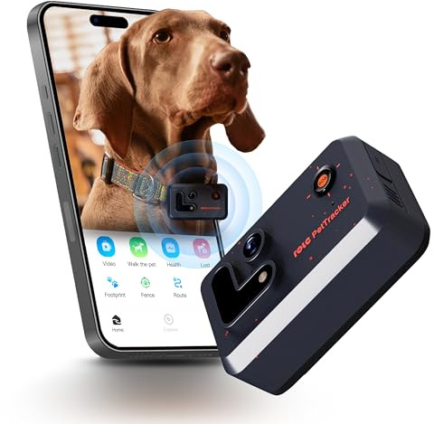 ROLA PetTracker | GPS per Cani - Localizzatore per Cani con GPS - Tracker di attività - Colore Blu Scuro