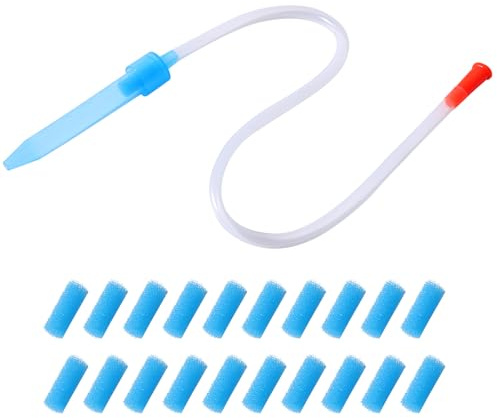 Aspirador Nasal PewinGo para Bebés con 20 Filtros Higiénicos, Limpiador Nasal Reutilizable, Fácil de Usar y Limpiar, Recién Nacidos en Edad Avanzada