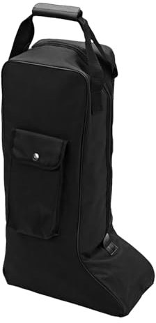 Tragbare Stiefeltasche – Reitstiefel-Organizer | Reitstiefeltasche mit Reißverschluss für lange Stiefel, staubdichte Aufbewahrung für Reitstiefel, Taschen, Schwarz , Se référer au descriptif, Siehe
