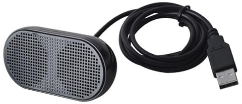 Altoparlanti per computer, presa per altoparlante portatile in altoparlante multimediale USB | Comodo altoparlante per PC con alimentazione USB con suono 3D portatile per gli uffici di viaggio a casa
