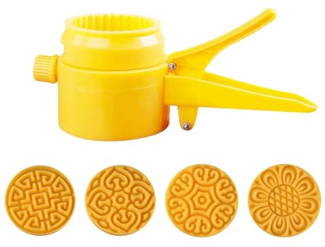 Set di per luna: ABS fai da te da 50 g, kit di per stampe, timbri intercambiabili, design a facile rilascio | Strumento per torta di luna fatto a mano per ho