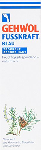 Gehwol Fusskraft® Blue feuchtigkeitsspendende und natürlich frische Fuß-Creme für trockene raue Haut, 125 ml Tube