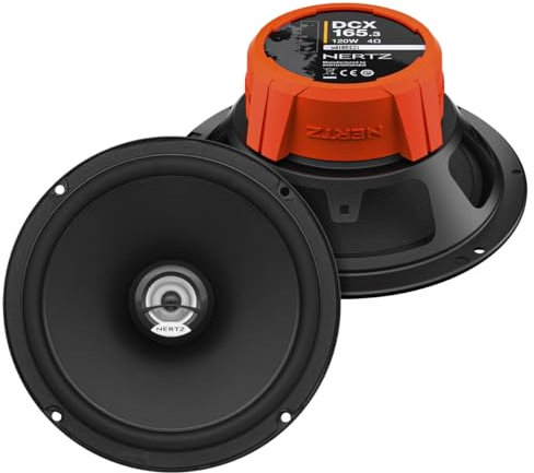 Hertz DCX 165.3 - Coppia di coassiali per auto da 165mm 120W