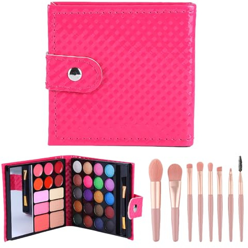 AYNKH Palette Fard À Paupière Maquillage Yeux, Ensemble de Maquillage 32 Couleurs pour Filles, Halloween Scène de Noël Performance Fête d'anniversaire Jeu de Beauté Cadeau de Princesse