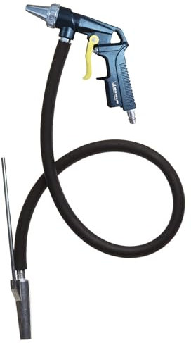 Michelin Pro Sandstrahlpistole, Sandstrahler mit Ansaugschlauch, Luftverbrauch 250 l/min, Max. Druck 8 Bar