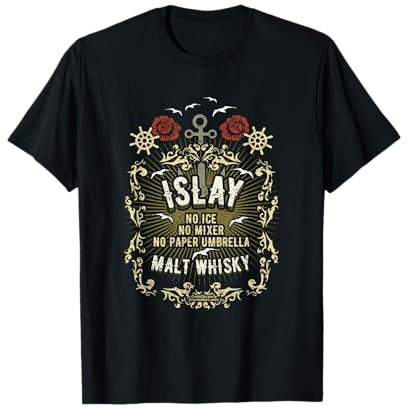 Whisky Design Islay Malt Original Islay Malt Whisky T-Shirt