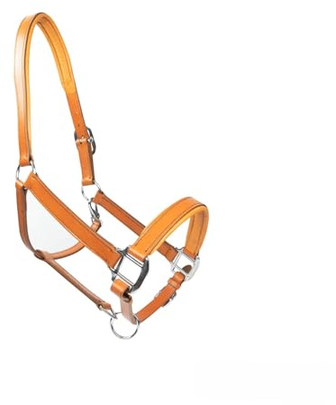 Lädergrimma (Pony, Cognac)