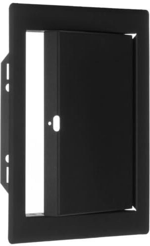 150x150mm Puerta de Inspección - Panel de Acceso Metálica - Trampilla para Pared o Techo - Acero Antracita