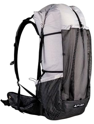Acqorad 3F UL GEAR QiDian Pro UL 46+10L Backpack Outdoor Climbing Bag Camping Hiking Bags UHMWPE ultralight (beige)