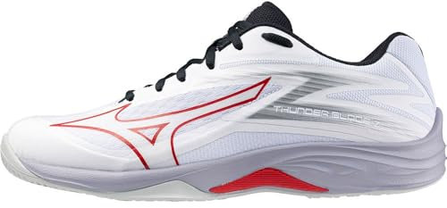 Mizuno Thunder Blade Z inomhusskor herr inomhus V1GA237096 vit, Vit salsa svart, 41 EU