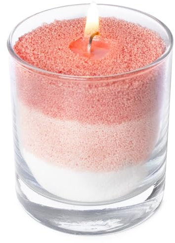 GRAN VELADA Cera in microsfere per candele | Granuli vegetali per creare disegni spettacolari a strati colorati. Ideale per candele decorative e effetto neve. | 5000 gr