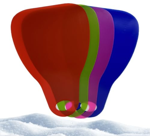 Trineo de Nieve, fácil de Transportar, 45x65 cm, Tabla de Trineo de Invierno, tapete Deslizante para Nieve, adaptabilidad multiterreno, para diversión, niños. Adulto, Invierno, Outdoor y Deportes