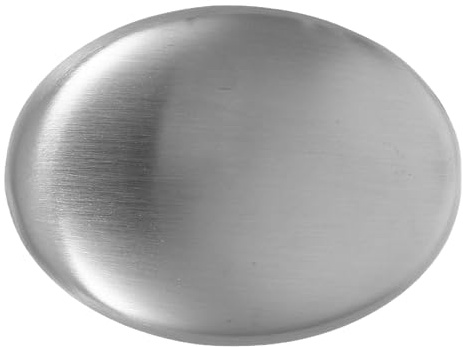 TOVINANNA Savonnette Métallique en Acier Inoxydable Éliminant les Odeurs, Compagnon de Voyage Portable pour Usage Mobile, Désodorisant Sûr