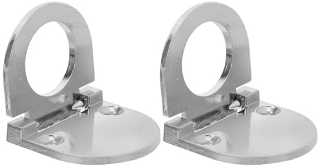 GOOHOCHY Tiradores de Cajón Empotrados de Aleación de Zinc Plateados, Diseño Invisible y Moderno, Apertura Suave y Silenciosa, Ideales para Muebles y Dormitorios