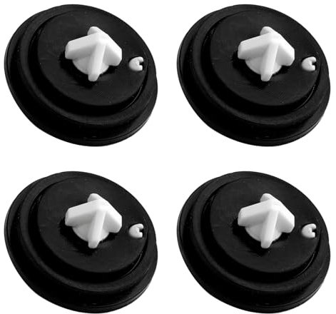 4 Piezas Diafragmas de Entrada de Cisterna, Flotador de Membrana de Suministro, Reparación de Válvula de Flotador,Flotador Arandela De Válvula, Compatible con la Mayoría de Cisternas, para Hogar