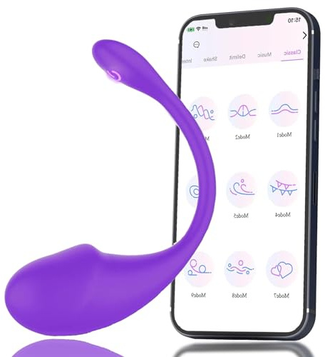 Vibromásseurs Feminin à Diśtance Clitoridien 9 Modes Oeuf Vibrant Connecte Telephone à Distance Sextoysé Couple Plaisir Femme Sans Fil Silencieux Sex Toys
