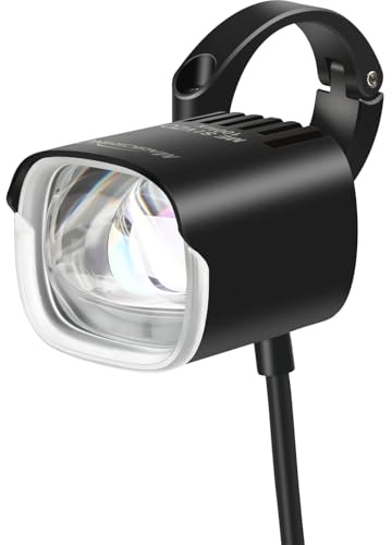Magicshine - Faro Delantero LED Blanco ME StVZO con Cable para Bicicleta eléctrica
