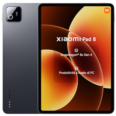 XIAOMI Pad 8 Tablette 11.2'' 8＋128 Go Snapdragon® 8s Gen 4 - Gris