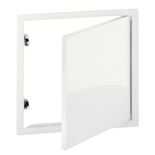 Placoplatre Blanc T119260 Trappe de Visite en Acier laqué, 400x400, PLACO, 400x400mm