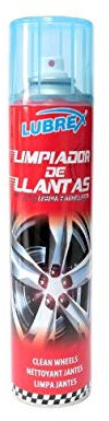 LUBREX Abrillantador de Neumáticos. Abrillanta y Fortalece el Color. En Spray. Contenido: 400 ml.
