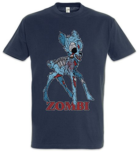 Urban Backwoods Zombi II Herren T-Shirt Blau Größe XL