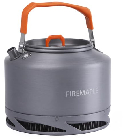 Fire-Maple 1,3L Bouilloire de Camping en Aluminium Ultralégère Portative pour cafetière de Pique-nique de théière