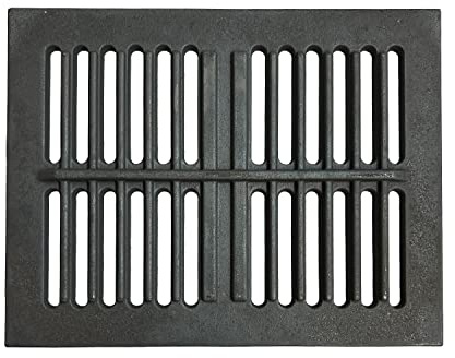 eRicambi, Griglia in Ghisa per Camini e Stufe a Legna e Focolari Pellet CLAM ENERGY, Dimensioni: 31,8 x 24,8 (cm), Spessore 1 cm, Peso 2 Kg per Caduta Cenere
