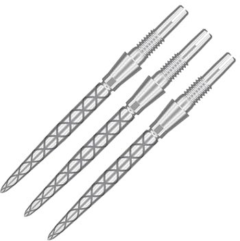 TARGET Darts Swiss Point Storm Diamond Dart Points (3 Pack Set of Tips) 26mm Silver SP – Change Dart Point, Professional Darts Accessories