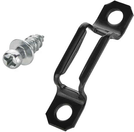 SOTECH 20 piezas Herraje de unión MODULAR 44 x 10,6 x 9 mm negro Soportes para baldas Conector de mueble para deslizamiento para baldas Conectores de mueble PARA FIJAR