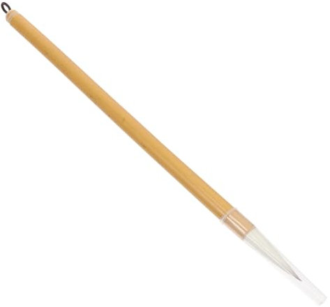 KONTONTY Chinesischer Kalligraphie-Pinselstift großer gelber Haar-Kalligraphie-Pinsel Aquarell-Malpinsel