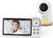 GHB Baby Monitor with Camera and Night Vision Pan-Tilt Zoom 5 720P IPS Screen, 2-Way Talk, VOX, Room Temperature, Lullabies