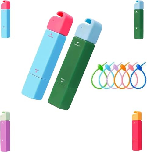 HYBMRQVD Quitamanchas Elephant Kiss, Barras de Doble Cabezal para Tratamiento instantáneo, Elimina Manchas difíciles y es Seguro para Telas, Limpiador de Telas en Formato de Viaje