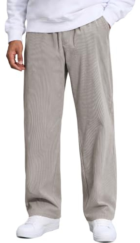 COOFANDY Pantalon Velours Côtelé Homme Décontracté Cord | Taille Élastique, Cordon de Serrage, 3 Poches, Tissu Velours Côtelé Confortable, Pantalon Cord Décontracté
