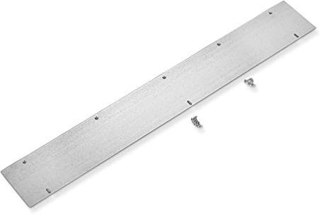 SOTECH Dampfschutzblech für Geschirrspüler Material Stahl verzinkt 600 mm Hitzeschutzblech Wrasenschutz für Arbeitsplatten