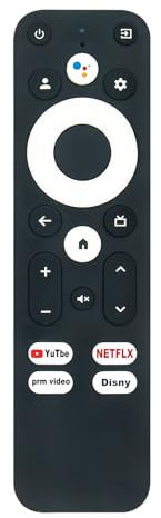 ALLIMITY Telecomando vocale Sostituzione Compatibile con Strong HDR 4K Smart Box LEAP-S3, SRT41, LEAP-S3 Ultimate, LEAPS3, SRT 41