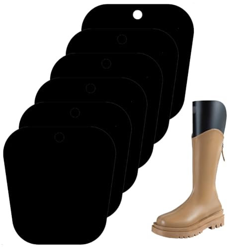 Stiefelform Einsätze,Stiefelspanner Form Einsätze,Boot Shaper Form Inserts Tall Boot Support,Stiefelformer Formeinsätze,Hohe Stiefelstütze,Kunststoff Stiefelhalter für Hohe Stiefel,26.5CM,6 Stück