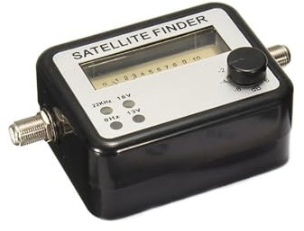 Digital Satellite Finder, Portable Antenna Satellite Signal Finder with LCD Display, TV Antennas Receiver Aerial Signal Tester Meter for Optimal Antenna Positioning