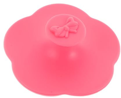 DECHOUS -shampoo-bürste Haarmassagegerät Kopfhaut Haarwaschbürste Kopfwäscher Badeutensilien Für Neugeborene Babybürste Zum Kopfhautbürste Für Babys Kieselgel Rosa