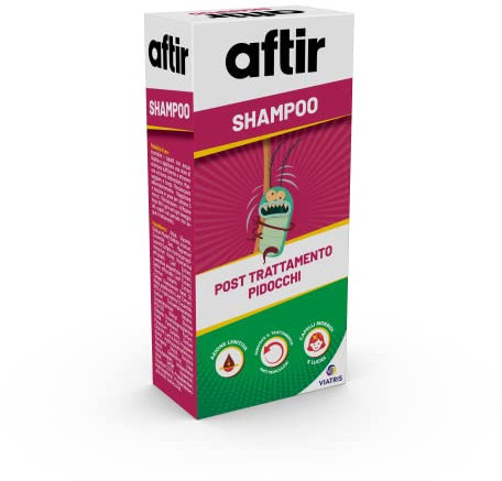 Aftir Shampoo Post Trattamento Pidocchi e Lendini, Azione Preventiva, Lenisce il Cuoio Capelluto, con Ingredienti Naturali, per Adulti e Bambini, 150 ml