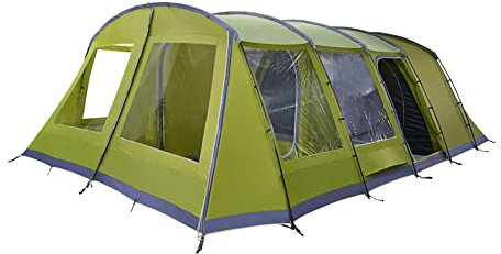 Vango Casa Lux 7 Person Family Tent (green), Green, One Size