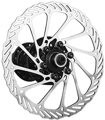 PLATTBK Freni a Disco MTB 160mm/180mm/203mm Acciaio Inox Dischi Freno Bici Rotore 6 bulloni per Strada Mountain Bike BMX 2 Pezzi