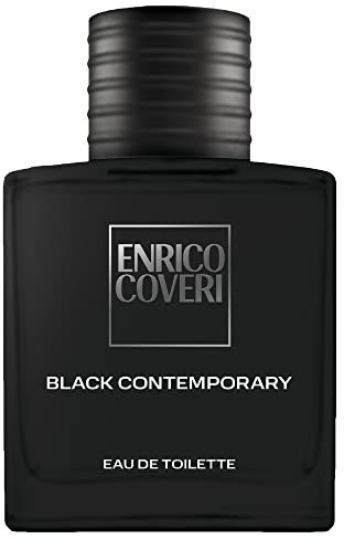 Enrico Coveri Profumo Uomo BLACK Contemporary 100ml | Eau De Toilette Uomo | Profumi Uomo una fragranza ricca di contrasti sinonimo di energia, audacia e forza ma anche di eleganza raffinata.