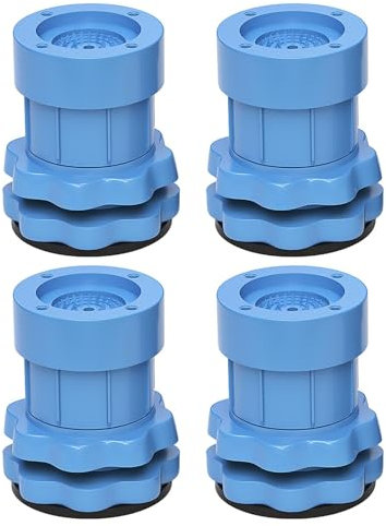 Alfombra De La Lavadora - Pies De Soporte Para Lavadora 4 , Cojín De Amortiguación De Vibraciones Con Mango De Banda | Rodamiento De Tanque, Almohadillas Antivibraciones Nivelador