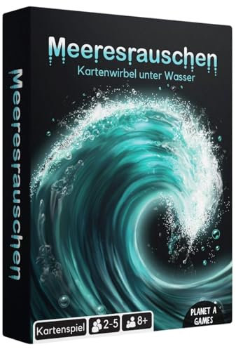 Meeresrauschen – Spannendes Kartenspiel mit Meerestieren | Taktikspiel für Groß und Klein | Perfekt für Familie, Freunde & Spieleabende | Entdeckt faszinierende Meeresbewohner