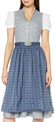 Stockerpoint SC-300 Dirndl Apron, Blue, 52-56, blue, 52-56