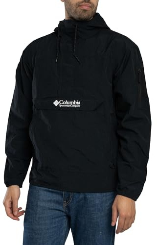 Columbia Herr Veste Coupe-Vent Anorak Challenger, Black, M
