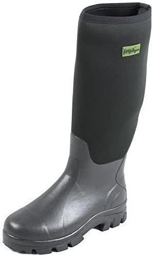 Michigan Neoprene Waterproof Wellington Boots, Sizes UK 6 - 12, Fishing Boots Wellies
