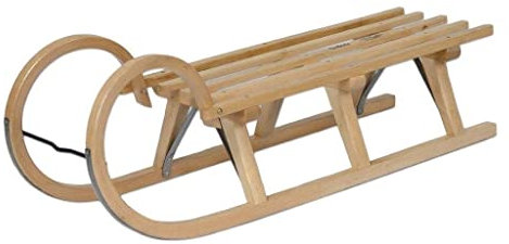 Hörnerschlitten Schlitten Tatry 2/110 Länge 110cm Holzschlitten Rodel Rodel Abfahrt Rodelschlitten